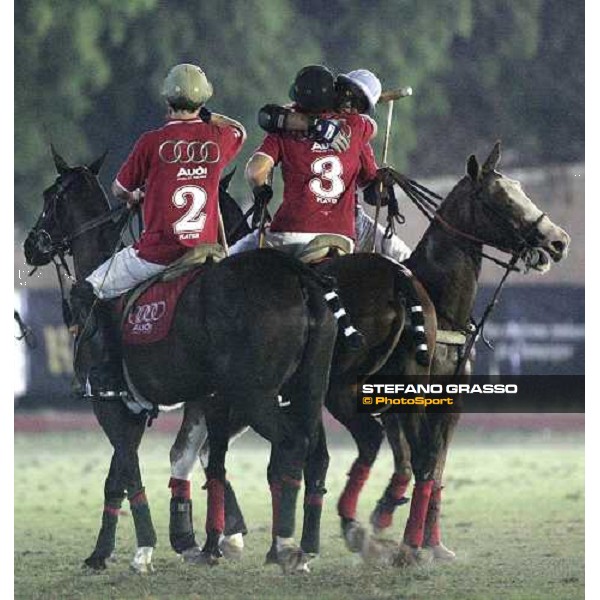 Audi Gold Cup Cittˆ di Roma - Audi Polo Gold Team wins the tournament beating The Westin Excelsior Polo team Rome, 1st july 2006 ph.Stefano Grasso