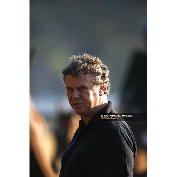 Valfredo Valiani during morning works at Pisa San Rossore Pisa, 19th july 2006 ph. Stefano Grasso