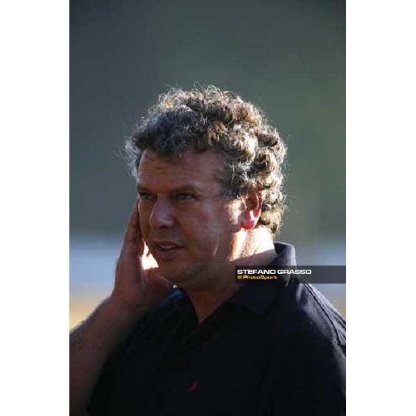 Valfredo Valiani during morning works at Pisa San Rossore Pisa, 19th july 2006 ph. Stefano Grasso