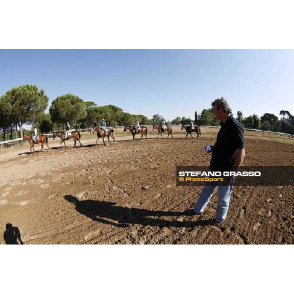 morning works of Valfredo Valiani\'s team at Pisa San Rossore Pisa, 19th july 2006 ph. Stefano Grasso