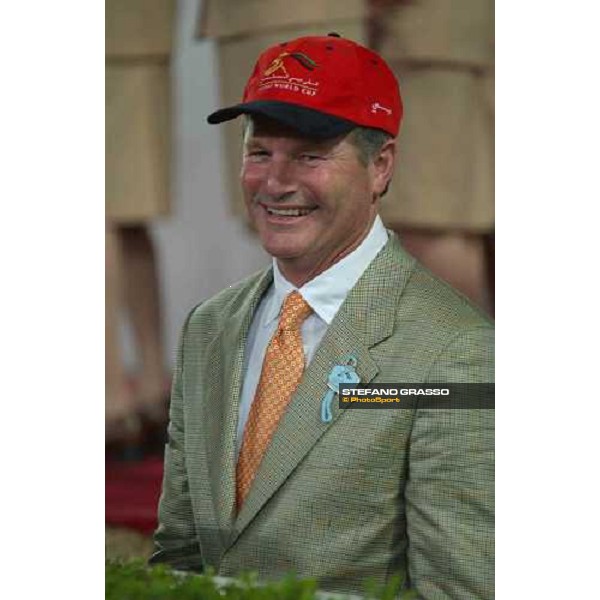 trainer Richard Mandella Dubai World Cup 2004 Nad Al Sheba, 28th march 2004 ph. Stefano Grasso