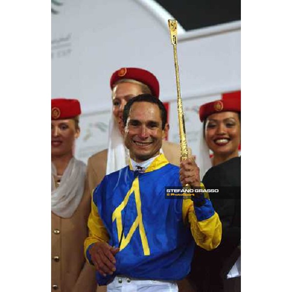 Alex Solis Dubai World Cup 2004 Nad Al Sheba, 28th march 2004 ph. Stefano Grasso