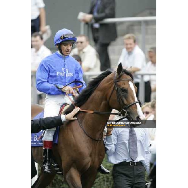 Frankie Dettori on Electrocutionist before the King George Vi and Queen Elisabeth Diamond Stakes Ascot, 29th july 2006 ph. Stefano Grasso