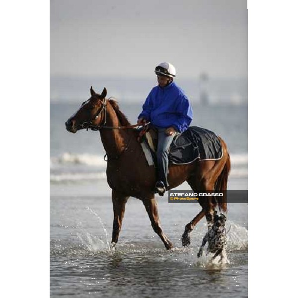 morning works on the beach Deauville, 19th august 2006 ph. Stefano Grasso