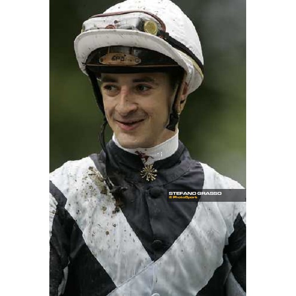 Christophe Patrice Lemaire winner with Multidimensional of Prix Guillame D\'Ornano - Haras d\'Etreham Deauville, 19th august 2006 ph. Stefano Grasso