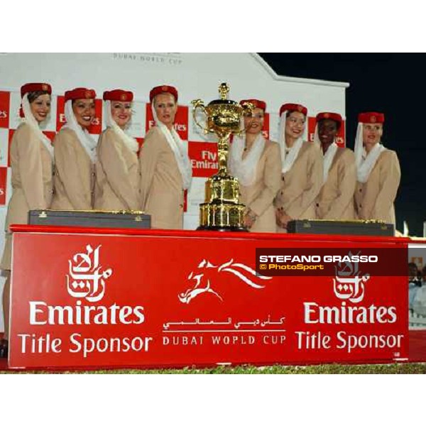 Dubai World Cup 2004 - prize ceremony Dubai NAd El Sheba , 27th march 2004 ph.Stefano Grasso