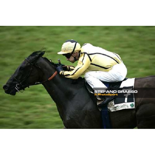 Christophe Patrice Lemaire on Charlotte O Fraise wins the Prix du Calvados - Haras des Capucines Deauville, 19th august 2006 ph. Stefano Grasso