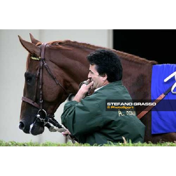 close for Golden Titus during parade of Darley Prix Morny Deauville, 20th august 2006 ph. Stefano Grasso