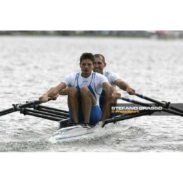 Eton - World Rowing Championships the 2+ of italian team Eton, 22nd august 2006 ph. Stefano Grasso