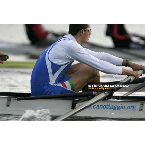 Eton - World Rowing Championships italian team in training on Dorney Lake Eton, 22nd august 2006 ph. Stefano Grasso