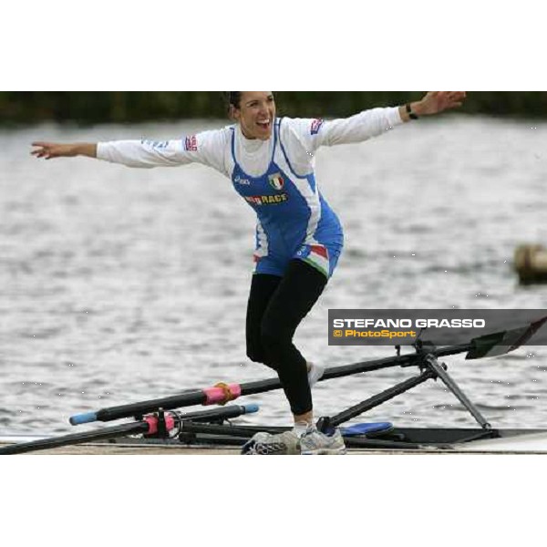 Eton - World Rowing Championships Erika Bello finalist of single scull women Eton, 24th august 2006 ph. Stefano Grasso