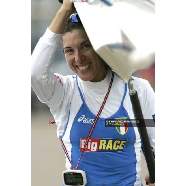 Eton - World Rowing Championships Erika Bello finalist of single scull women Eton, 24th august 2006 ph. Stefano Grasso