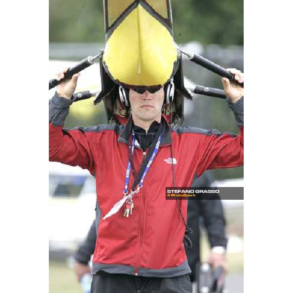 Eton - World Rowing Championships Marcel Hacker single sculler of German team, 2002 world champion Eton, 24th august 2006 ph. Stefano Grasso