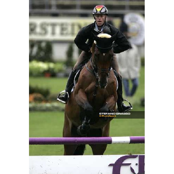 Fei- World Equestrian Games - Aachen 2006 training session Marcus Ehning on Noltes Kuchengirl Aachen, 28th august 2006 ph. Stefano Grasso