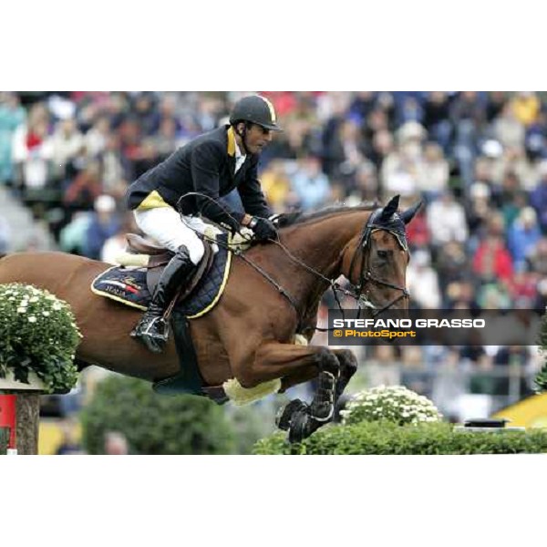 Fei - World Equestrian Championships - Aachen 2006 1st qualification for the Individual and Team Fei World Championship Juan Carlos Garcia on Loro Piana Albin III Aachen, 29th august 2006 ph. Stefano Grasso