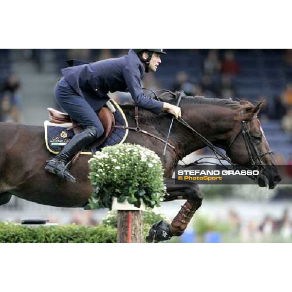 Fei - World Equestrian Championships - Aachen 2006 1st qualification for the Individual and Team Fei World Championship Emilio Bicocchi on Jeckerson Kapitol d\' Argonne Aachen, 29th august 2006 ph. Stefano Grasso