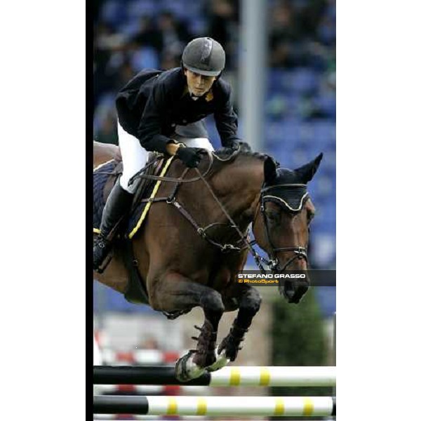 Fei - World Equestrian Championships - Aachen 2006 1st qualification for the Individual and Team Fei World Championship Jonella Ligresti on Quinta 27 Aachen, 29th august 2006 ph. Stefano Grasso