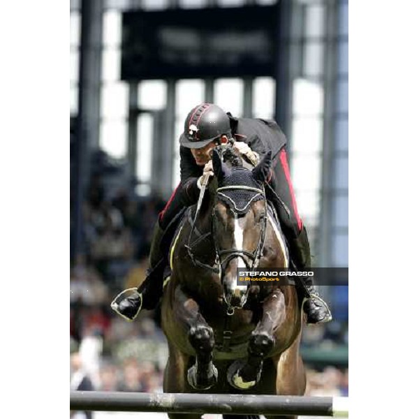 Fei - World Equestrian Championships - Aachen 2006 1st qualification for the Individual and Team Fei World Championship Giuseppe Rolli on Jericho de la Vie Aachen, 29th august 2006 ph. Stefano Grasso