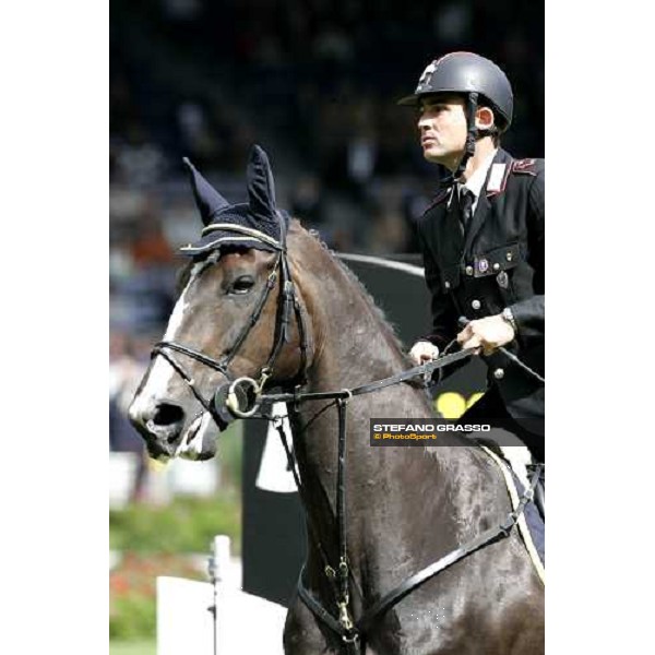 Fei - World Equestrian Championships - Aachen 2006 1st qualification for the Individual and Team Fei World Championship Giuseppe Rolli on Jericho de la Vie Aachen, 29th august 2006 ph. Stefano Grasso