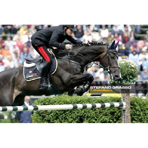 Fei - World Equestrian Championships - Aachen 2006 1st qualification for the Individual and Team Fei World Championship Giuseppe Rolli on Jericho de la Vie Aachen, 29th august 2006 ph. Stefano Grasso