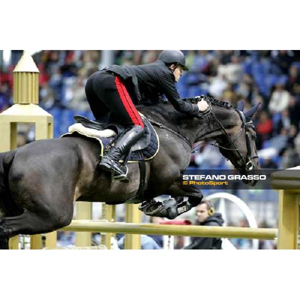 Fei - World Equestrian Championships - Aachen 2006 1st qualification for the Individual and Team Fei World Championship Giuseppe Rolli on Jericho de la Vie Aachen, 29th august 2006 ph. Stefano Grasso