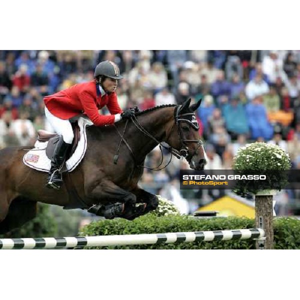 FEI - World Equestrian Games - Aachen 2006 1st qualification for the indivdidual and team Fei World Championship Beezie Madden on Authentic winner of Prize of Sparkasse - 1st qualification for Fei World Championship Aachen, 29th august 2006 ph. Stefano Gr