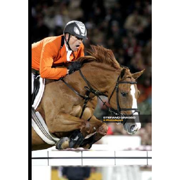 Fei - World Equestrian Championships - Aachen 2006 Piet Raymakers on Van Schijndel\'s Curtis Aachen, 31st august 2006 ph. Stefano Grasso