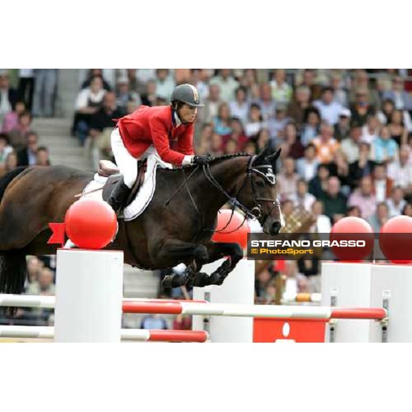 Fei - World Equestrian Championships - Aachen 2006 3rd rating competition for the Individual Fei World Championship Beezie MAdden on Authentic winner Aachen, 2nd september 2006 ph. Stefano Grasso