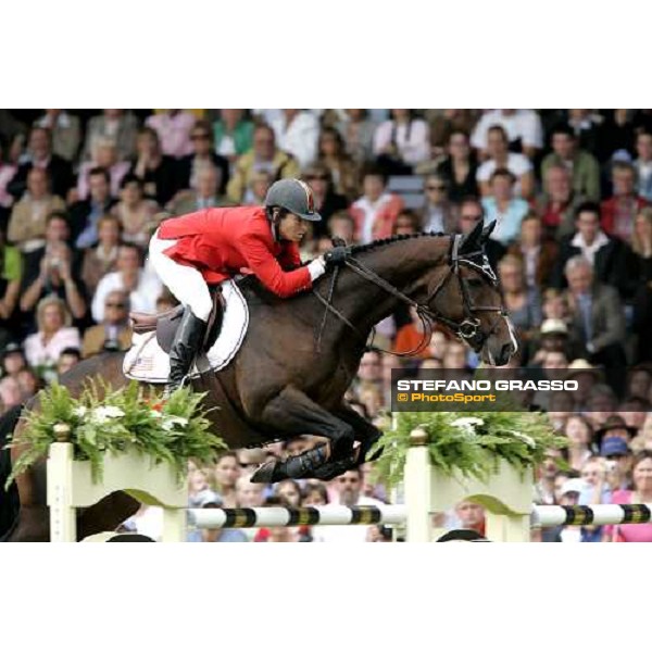 Fei - World Equestrian Championships - Aachen 2006 3rd rating competition for the Individual Fei World Championship Beezie MAdden on Authentic winner Aachen, 2nd september 2006 ph. Stefano Grasso