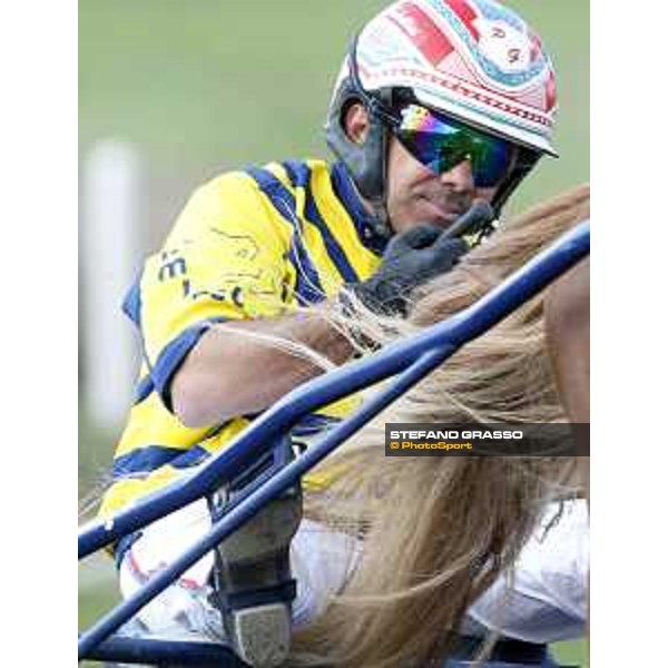 89° Derby Italiano - Heat A - Pietro Gubellini Rome,Capannelle trot racecourse,24th sept.2016 ph.Stefano Grasso