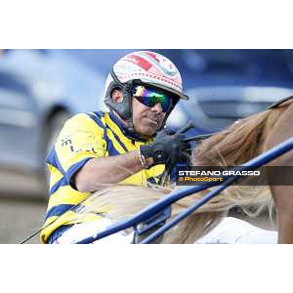 89° Derby Italiano - Heat A - Pietro Gubellini Rome,Capannelle trot racecourse,24th sept.2016 ph.Stefano Grasso