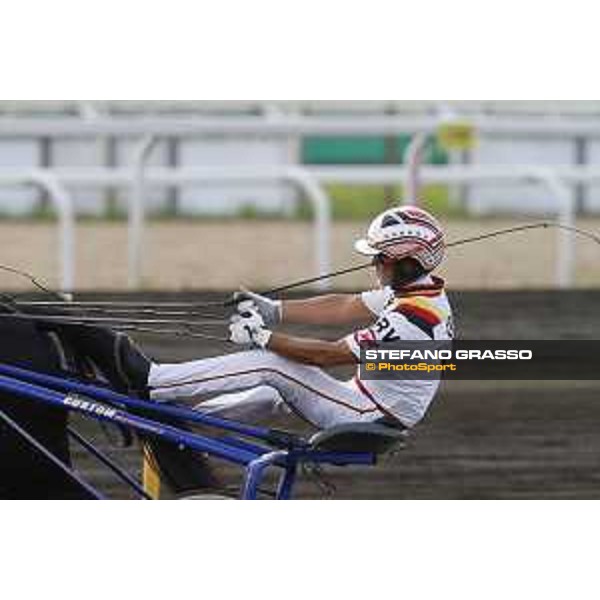 89° Derby Italiano - Premio Ugo Bottoni - Roberto Vecchione Rome,Capannelle trot racecourse,24th sept.2016 ph.Stefano Grasso