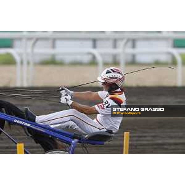 89° Derby Italiano - Premio Ugo Bottoni - Roberto Vecchione Rome,Capannelle trot racecourse,24th sept.2016 ph.Stefano Grasso