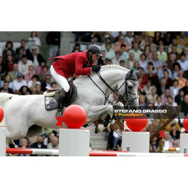 Fei - World Equestrian Championships - Aachen 2006 3rd rating competition for the Individual Fei World Championship Jos Lansink on Cavalor Cumano, 2nd Aachen, 2nd september 2006 ph. Stefano Grasso