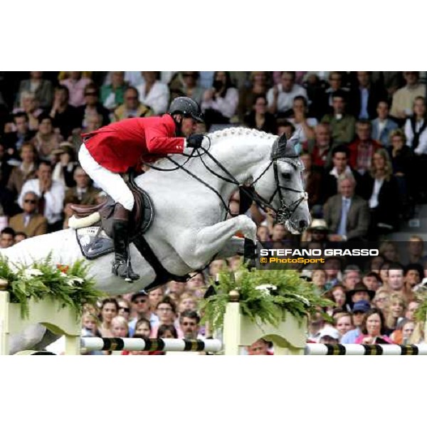Fei - World Equestrian Championships - Aachen 2006 3rd rating competition for the Individual Fei World Championship Jos Lansink on Cavalor Cumano, 2nd Aachen, 2nd september 2006 ph. Stefano Grasso