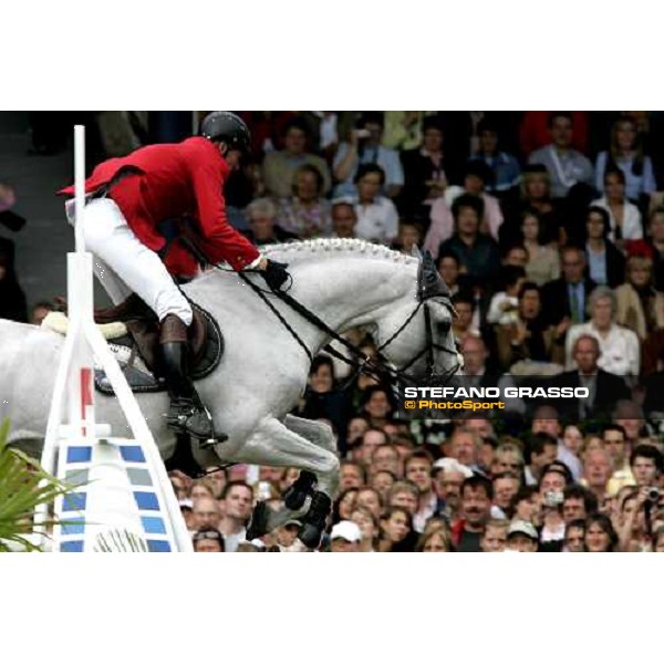 Fei - World Equestrian Championships - Aachen 2006 3rd rating competition for the Individual Fei World Championship Jos Lansink on Cavalor Cumano, 2nd Aachen, 2nd september 2006 ph. Stefano Grasso