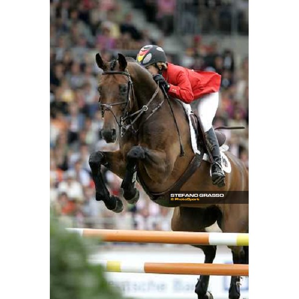 Fei - World Equestrian Championships - Aachen 2006 3rd rating competition for the Individual Fei World Championship Meredith Michaels-Beerbaum on Shutterfly Aachen, 2nd september 2006 ph. Stefano Grasso