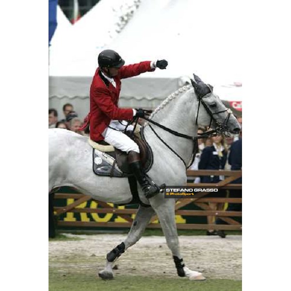 Fei - World Equestrian Championships - Aachen 2006 3rd rating competition for the Individual Fei World Championship Jos Lansink on Cavalor Cumano, 2nd Aachen, 2nd september 2006 ph. Stefano Grasso