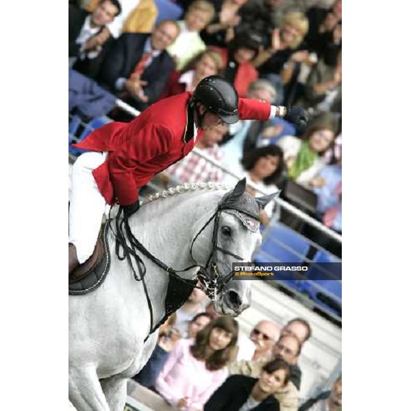Fei - World Equestrian Championships - Aachen 2006 3rd rating competition for the Individual Fei World Championship Jos Lansink on Cavalor Cumano, 2nd Aachen, 2nd september 2006 ph. Stefano Grasso