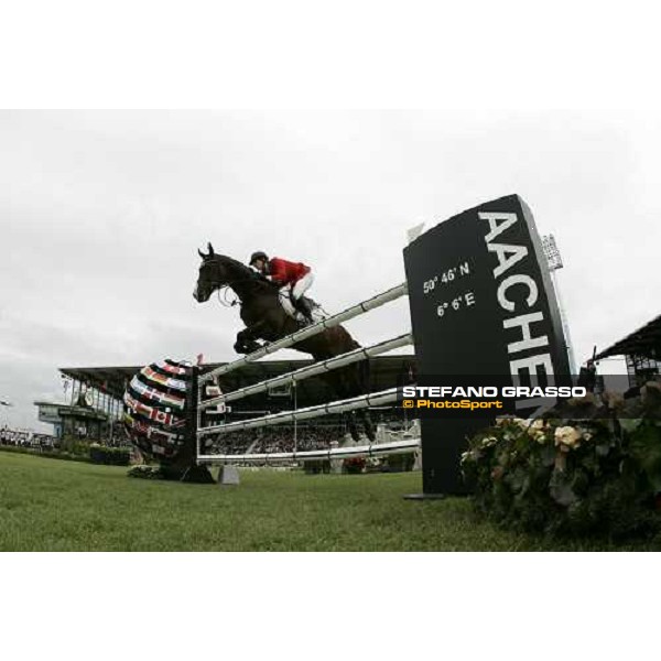 Fei - World Equestrian Championships - Aachen 2006 3rd rating competition for the Individual Fei World Championship Beezie MAdden on Authentic winner Aachen, 2nd september 2006 ph. Stefano Grasso