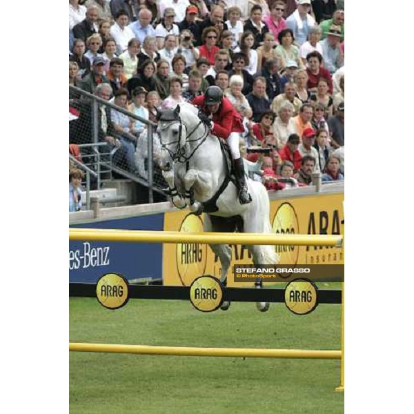 Fei - World Equestrian Championships - Aachen 2006 3rd rating competition for the Individual Fei World Championship Jos Lansink on Cavalor Cumano, 2nd Aachen, 2nd september 2006 ph. Stefano Grasso