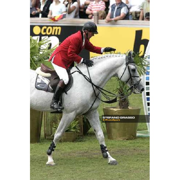Fei - World Equestrian Championships - Aachen 2006 3rd rating competition for the Individual Fei World Championship Jos Lansink on Cavalor Cumano Aachen, 2nd september 2006 ph. Stefano Grasso