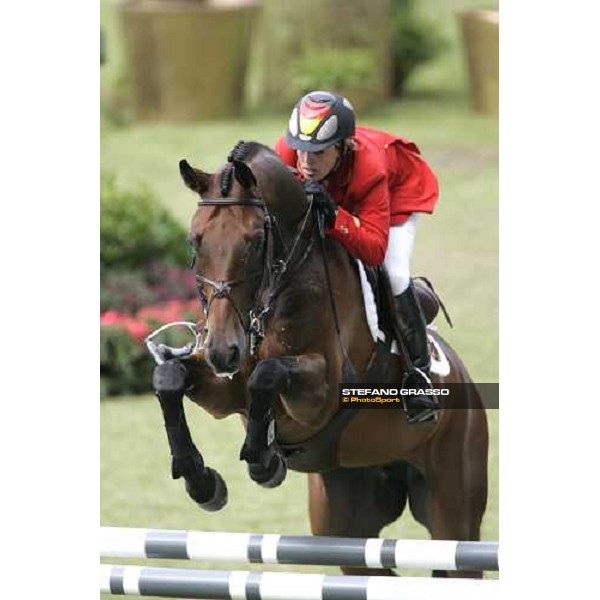 Fei - World Equestrian Championships - Aachen 2006 3rd rating competition for the Individual Fei World Championship Meredith Michaels-Beerbaum on Shutterfly, 3rd Aachen, 2nd september 2006 ph. Stefano Grasso