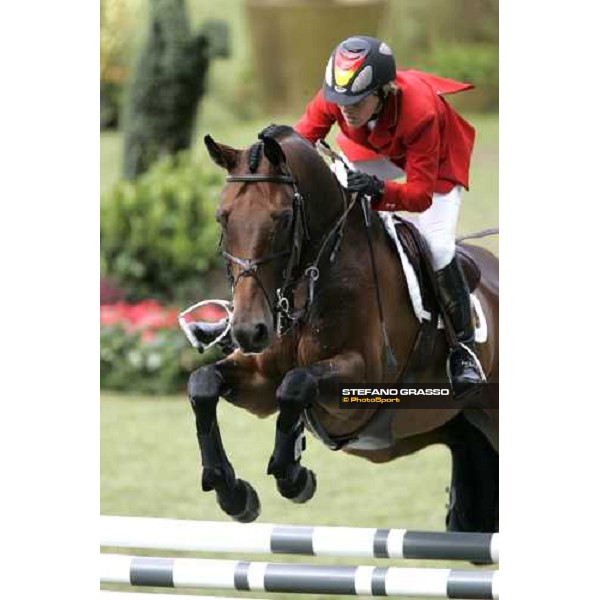 Fei - World Equestrian Championships - Aachen 2006 3rd rating competition for the Individual Fei World Championship Meredith Michaels-Beerbaum on Shutterfly, 3rd Aachen, 2nd september 2006 ph. Stefano Grasso