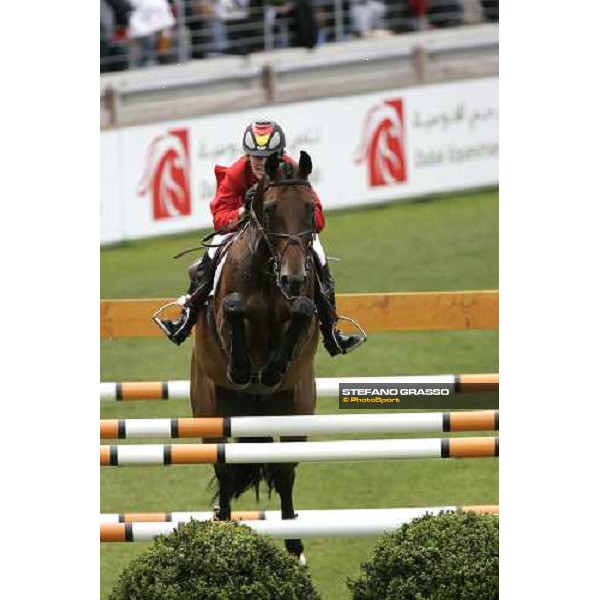 Fei - World Equestrian Championships - Aachen 2006 3rd rating competition for the Individual Fei World Championship Meredith Michaels-Beerbaum on Shutterfly, 3rd Aachen, 2nd september 2006 ph. Stefano Grasso
