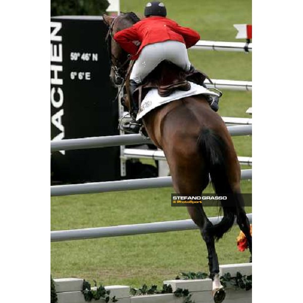 Fei - World Equestrian Championships - Aachen 2006 3rd rating competition for the Individual Fei World Championship Meredith Michaels-Beerbaum on Shutterfly, 3rd Aachen, 2nd september 2006 ph. Stefano Grasso