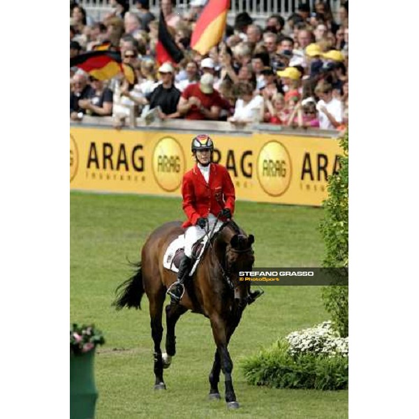 Fei - World Equestrian Championships - Aachen 2006 3rd rating competition for the Individual Fei World Championship Meredith Michaels-Beerbaum on Shutterfly, 3rd Aachen, 2nd september 2006 ph. Stefano Grasso