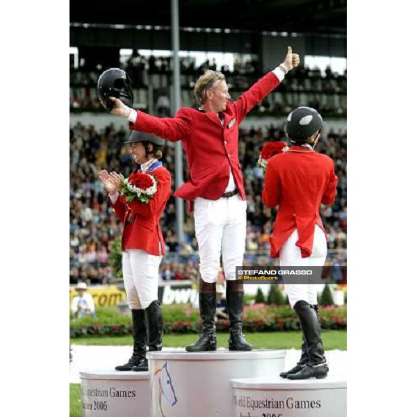 Fei Rolex World Champion Jos Lansink, world champion with Meredith Michaels-Beerbaum and Beezie Madden Aachen, 3rd september 2006 ph. Stefano Grasso