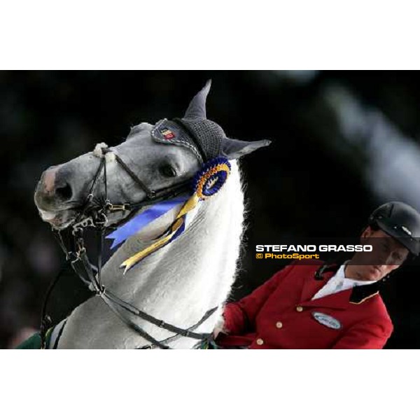 Fei Rolex World Champion - Jos Lansink on Cavalor Cumano gold medal Aachen, 3rd september 2006 ph. Stefano Grasso