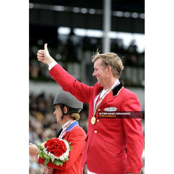 Fei Rolex World Champion Jos Lansink gold medal Aachen, 3rd september 2006 ph. Stefano Grasso
